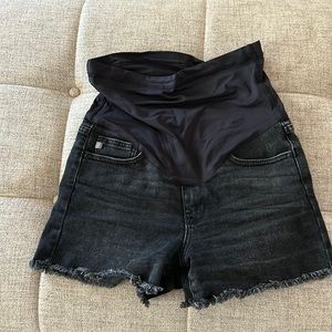 Pink Blush Small Black Denim Pants